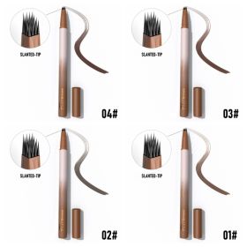 PHOFAY WATERPROOF WILD EYEBROW PENCIL (Option: Set)